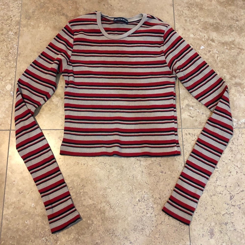 Brandy Melville striped long sleeve